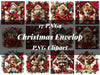 Christmas Envelop Animals Clipart