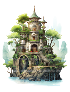 Fairy Fort Coloring Book - CraftNest - Digital Crafting and Art