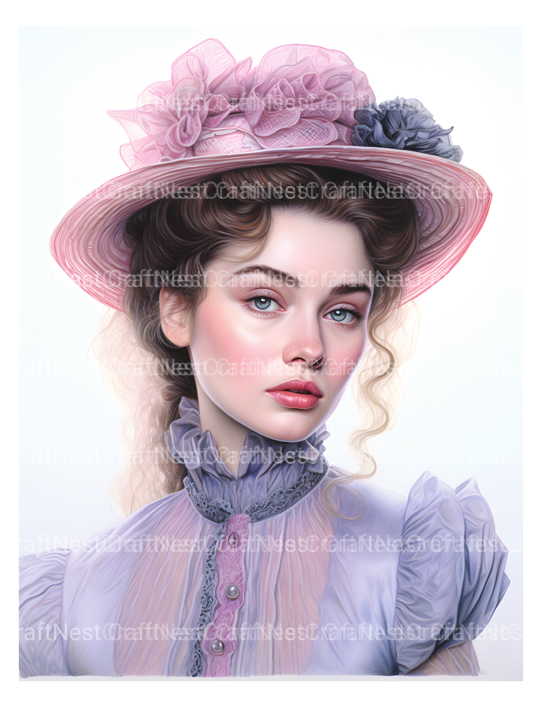 Viking Girl Coloring Book - CraftNest - Digital Crafting and Art