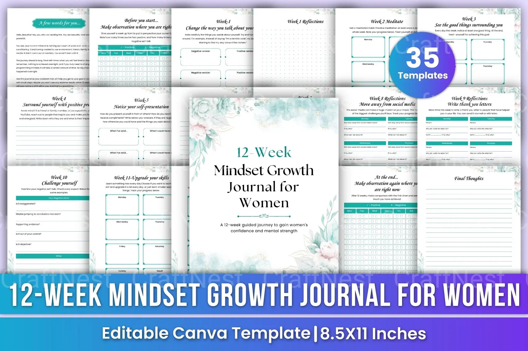 Week of Mindset Growth for Women - CraftNest - Digital Crafting and Art