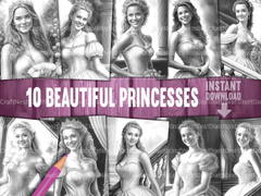 Steampunk Girl Coloring Book 1 - CraftNest - Digital Crafting and Art