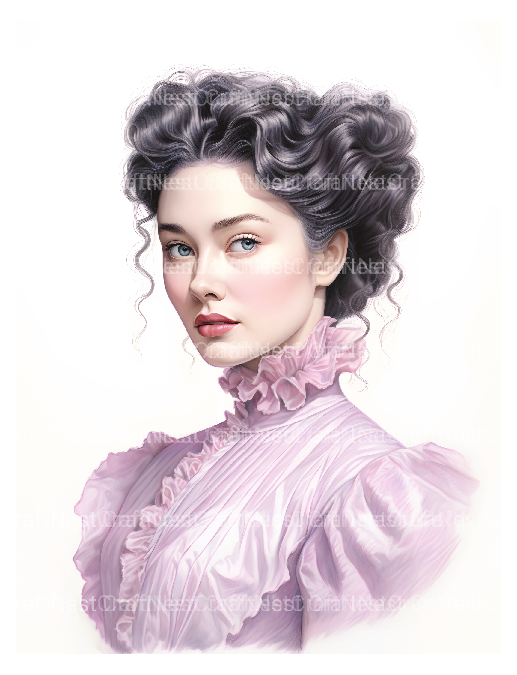 Viking Girl Coloring Book - CraftNest - Digital Crafting and Art