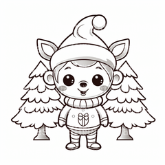 Kids Halloween Coloring Book 10 - CraftNest - Digital Crafting and Art