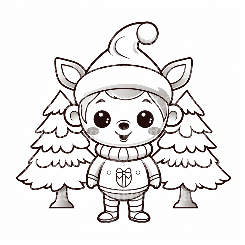 Kids Halloween Coloring Book 10 - CraftNest - Digital Crafting and Art