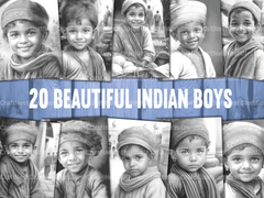 Indian Boy Coloring Book - CraftNest - Digital Crafting and Art