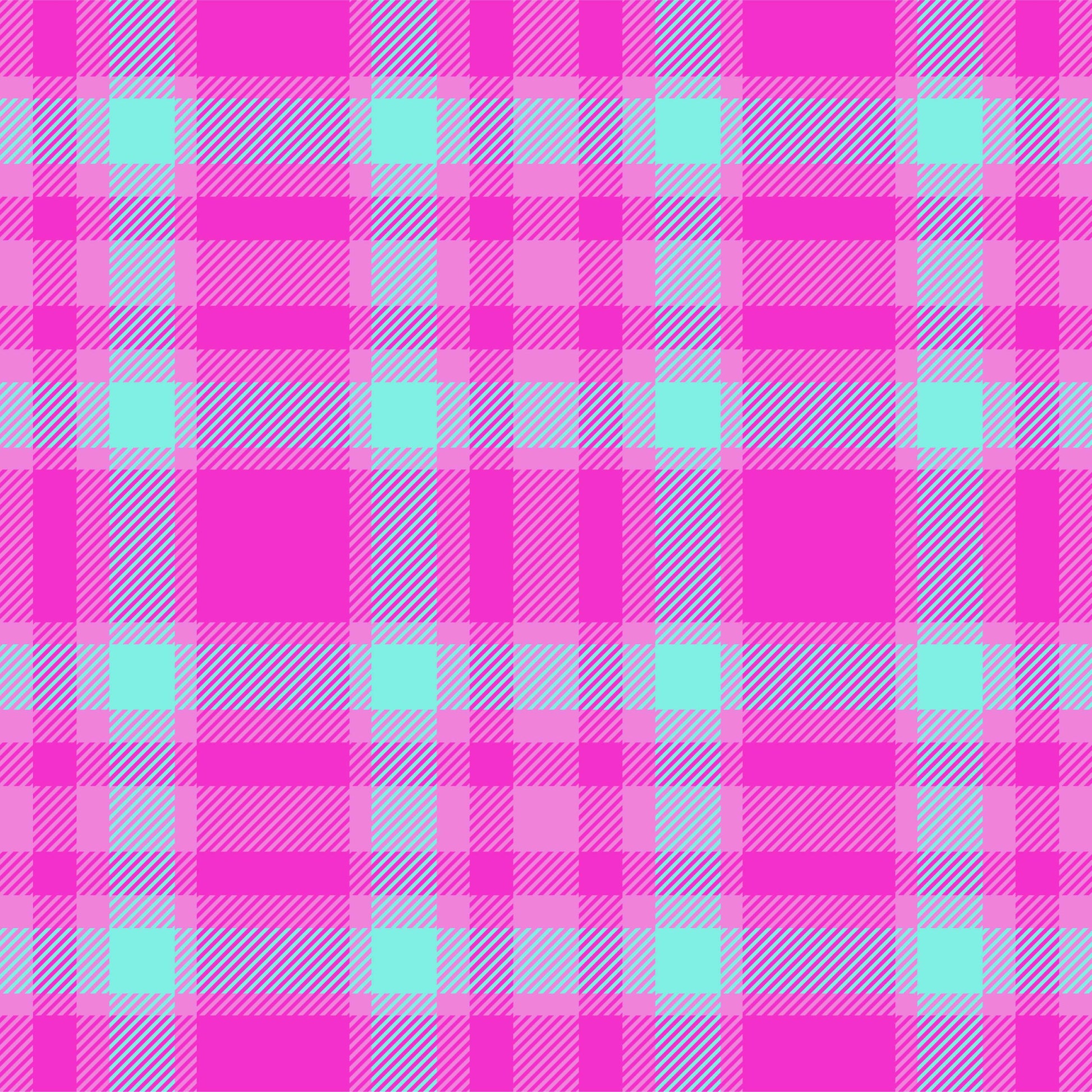 Pink Tartan Seamless Digital Paper - CraftNest - Digital Crafting and Art