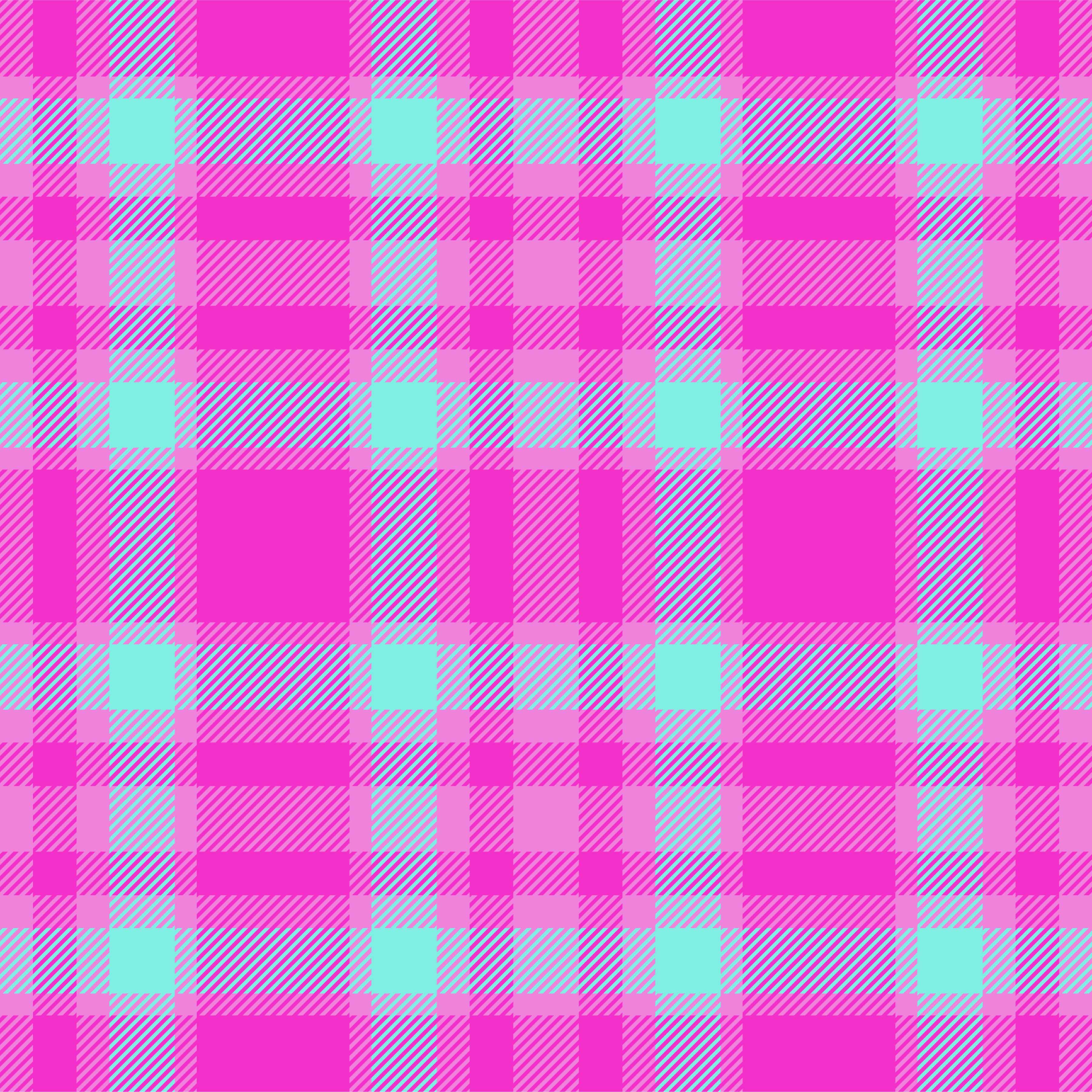 Pink Tartan Seamless Digital Paper - CraftNest - Digital Crafting and Art