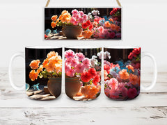 Floral Spring 3 Mug Wrap - CraftNest