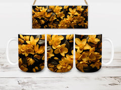 Floral Spring 3 Mug Wrap - CraftNest