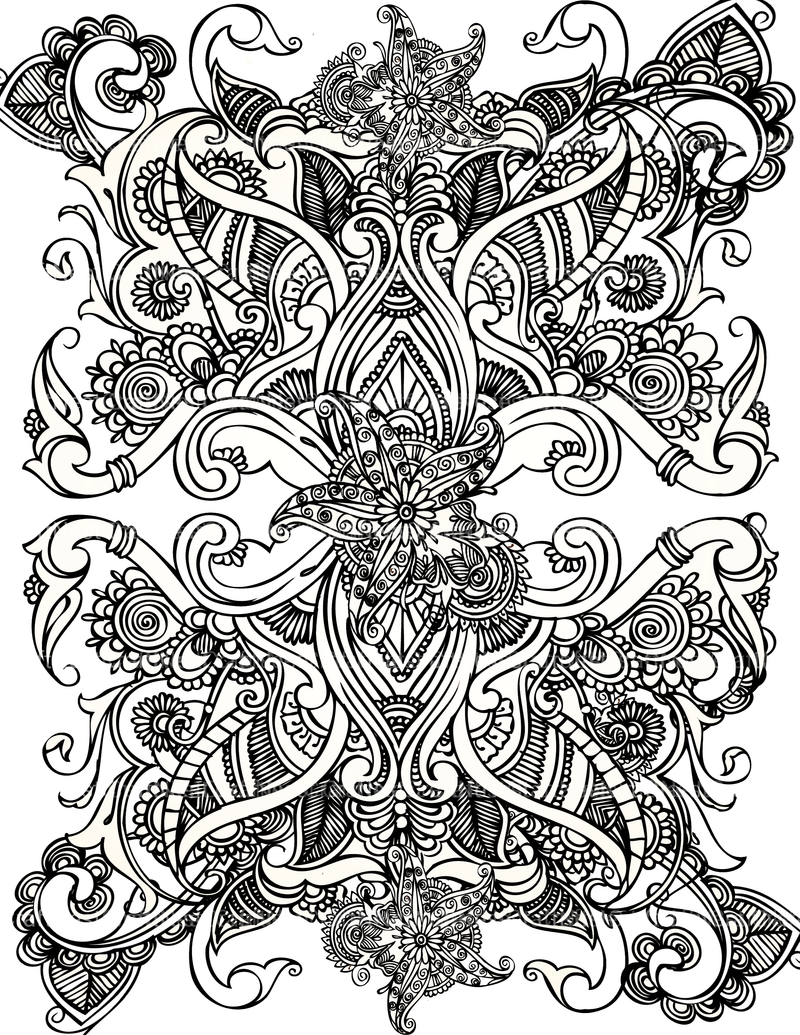 Colorist Heaven Fantasy Coloring Book - CraftNest - Digital Crafting and Art