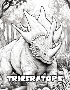 Kids Dinosaur Coloring Book - CraftNest - Digital Crafting and Art