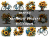 Sunflower Flowers Clipart