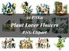 Plant Lover Flowers Clipart