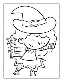 Kids Halloween Coloring Book 8 - CraftNest - Digital Crafting and Art