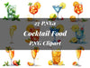 Cocktail Food Clipart