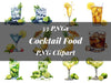 Cocktail Food Clipart
