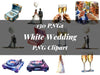White Wedding Clipart