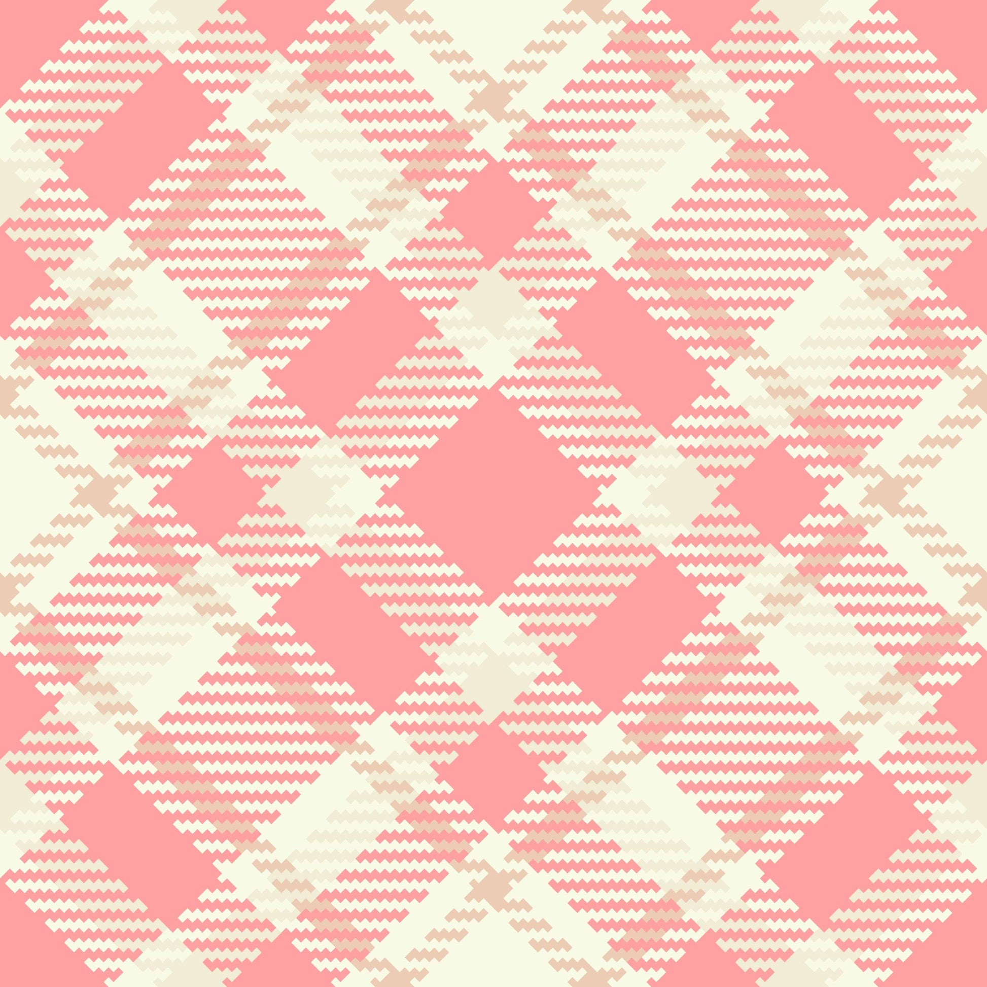 Pink Tartan Seamless Digital Paper - CraftNest - Digital Crafting and Art