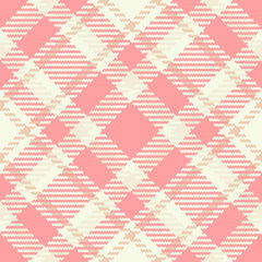 Pink Tartan Seamless Digital Paper - CraftNest - Digital Crafting and Art