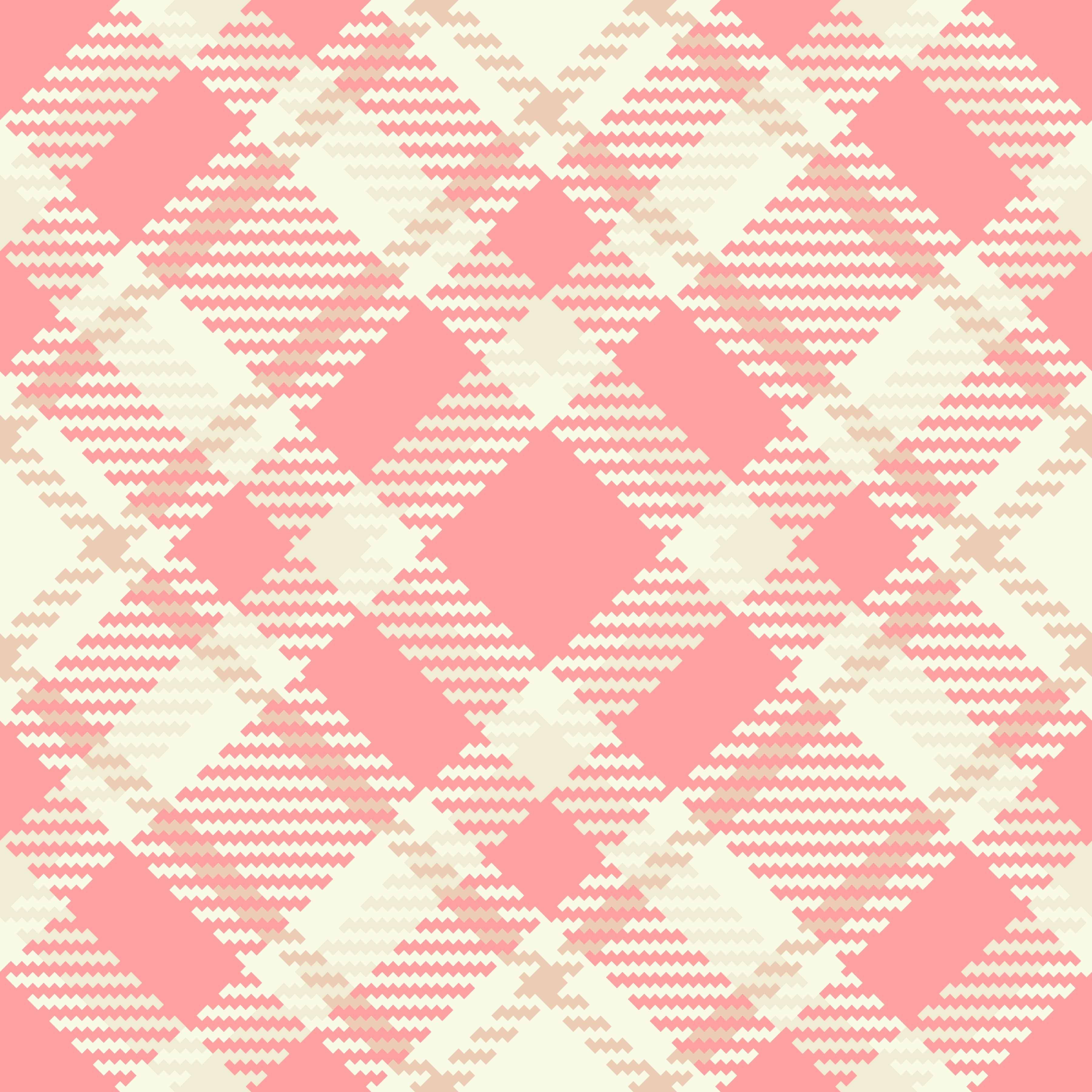 Pink Tartan Seamless Digital Paper - CraftNest - Digital Crafting and Art