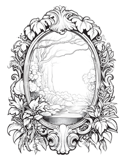 Blooming Fountain Coloring Book - CraftNest - Digital Crafting and Art