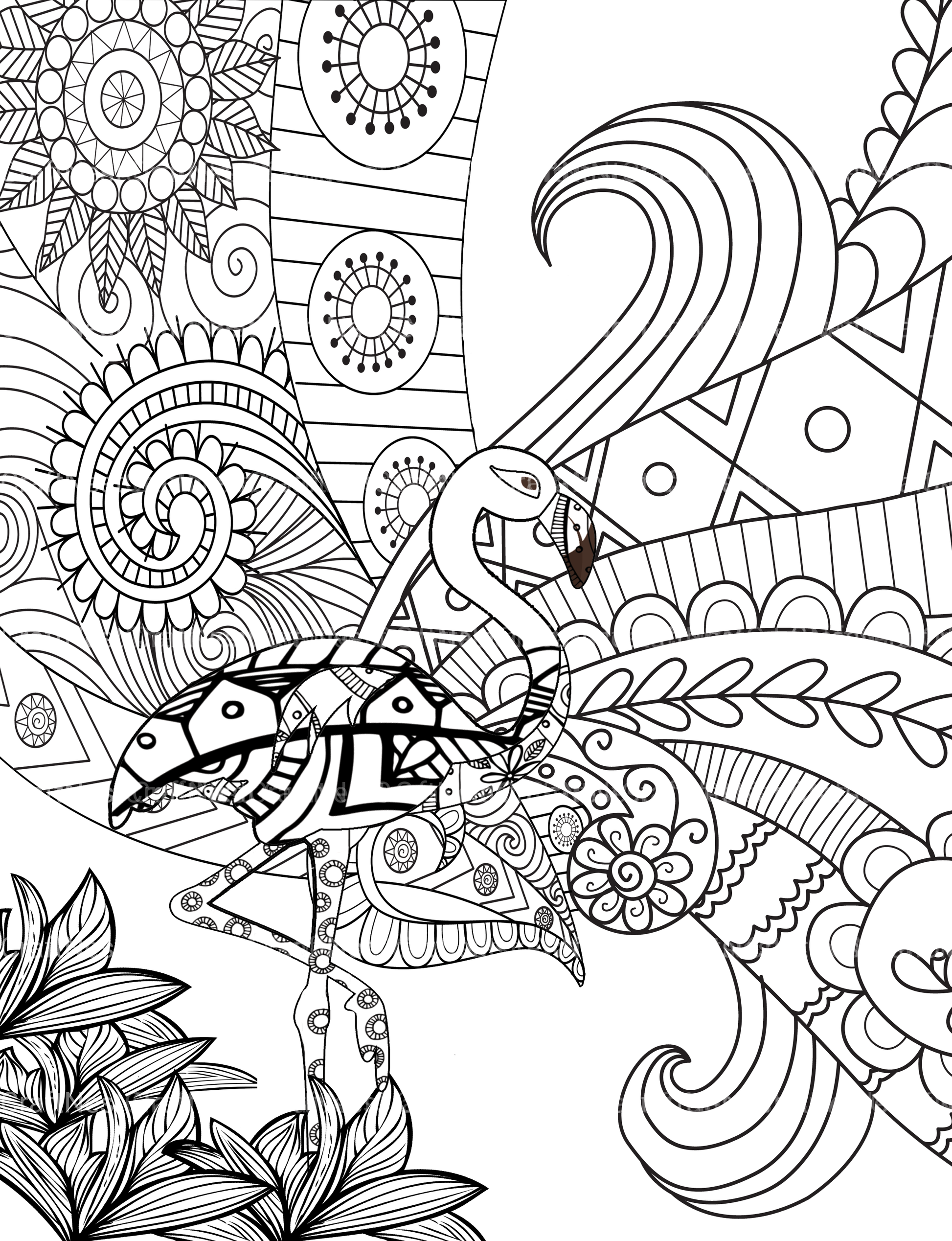 Colorist Heaven Animal Coloring Book - CraftNest - Digital Crafting and Art