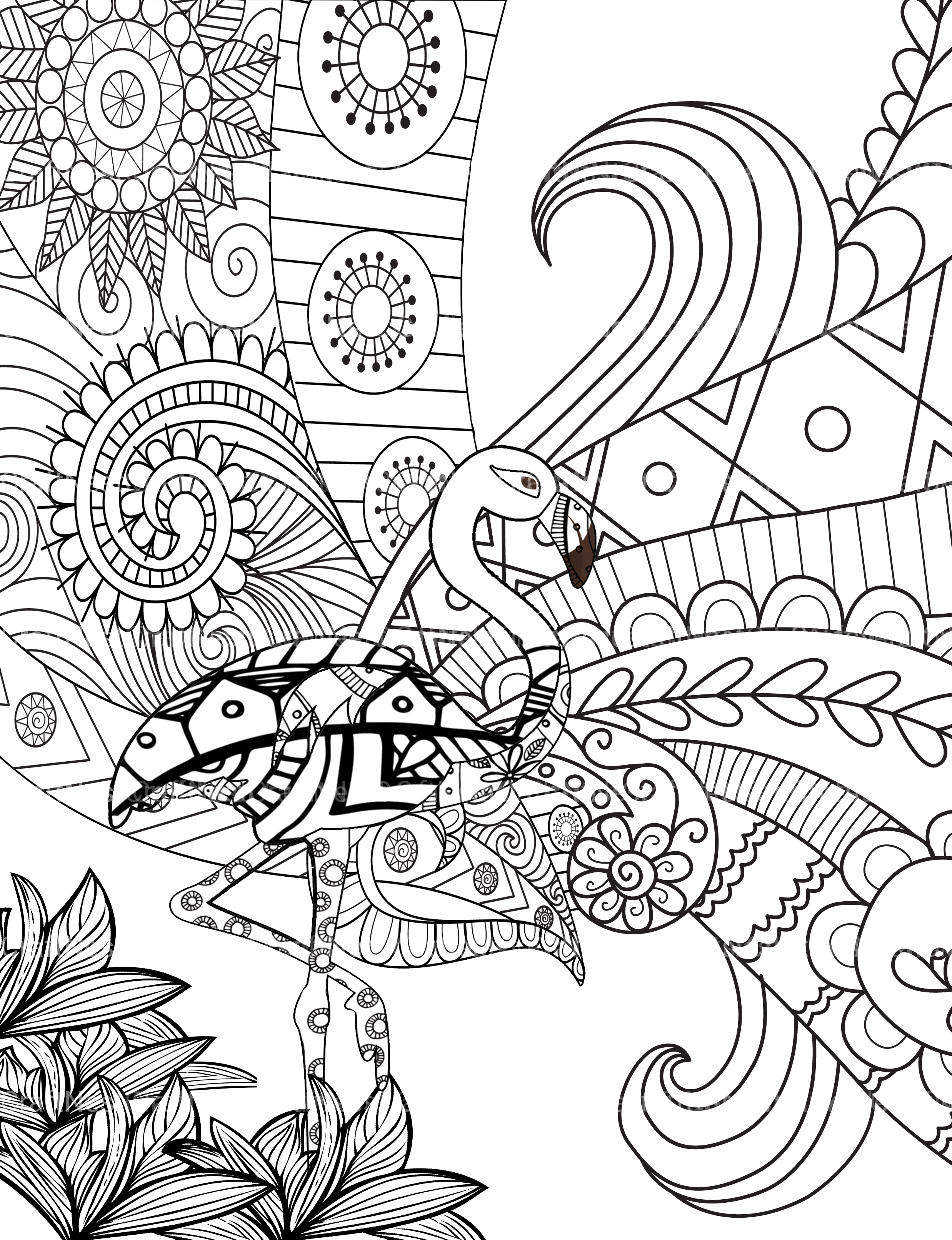 Colorist Heaven Animal Coloring Book - CraftNest - Digital Crafting and Art
