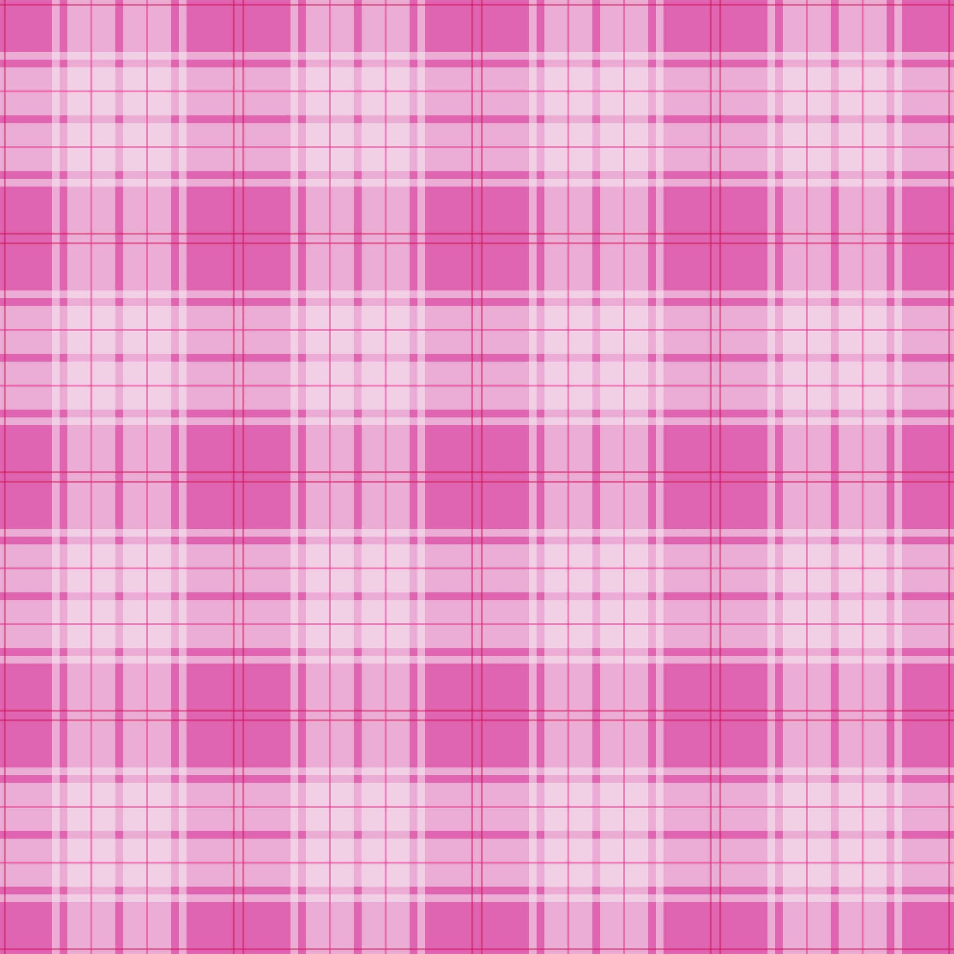 Pink Tartan Seamless Digital Paper - CraftNest - Digital Crafting and Art