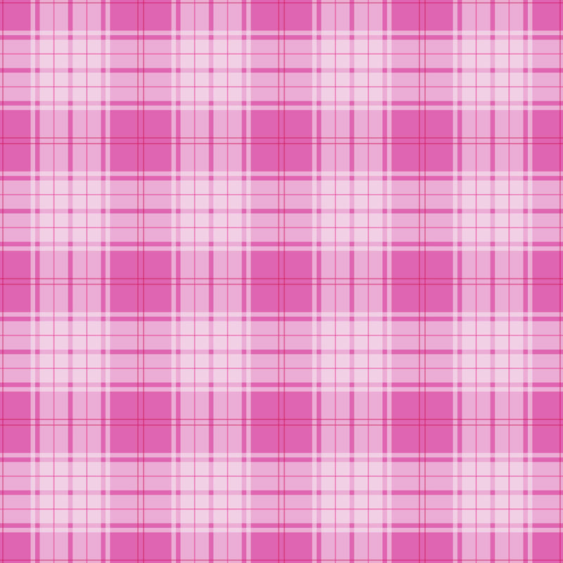 Pink Tartan Seamless Digital Paper - CraftNest - Digital Crafting and Art