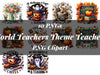 World Teachers Theme Teachers Clipart