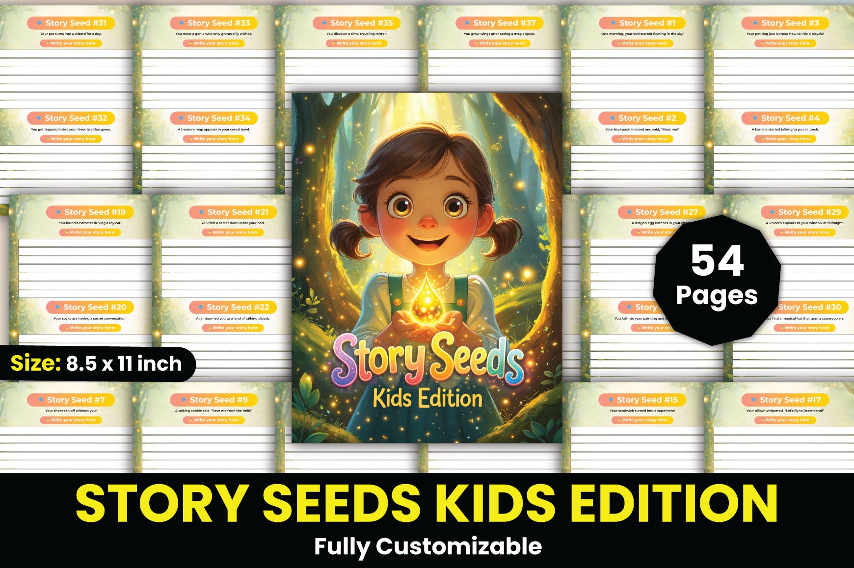 Story Seeds Kids Planner