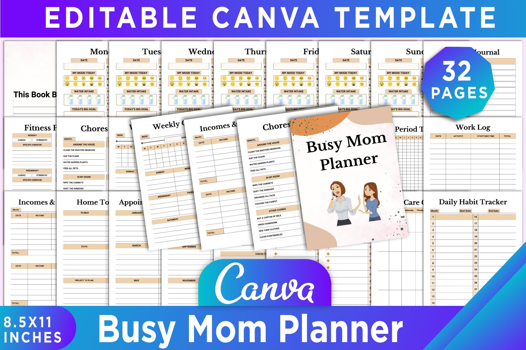 Busy Mom Planner