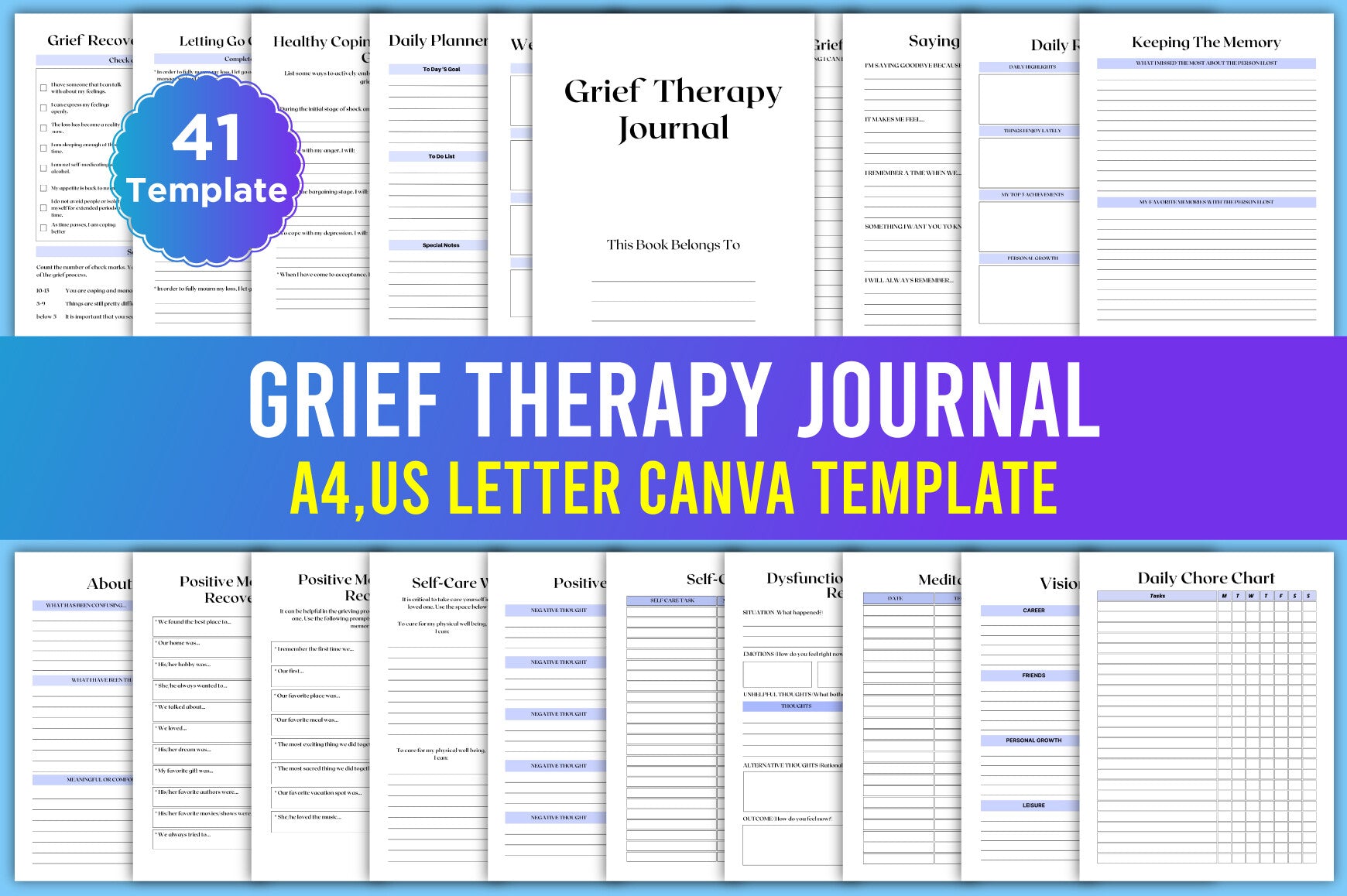 Grief Therapy Journal