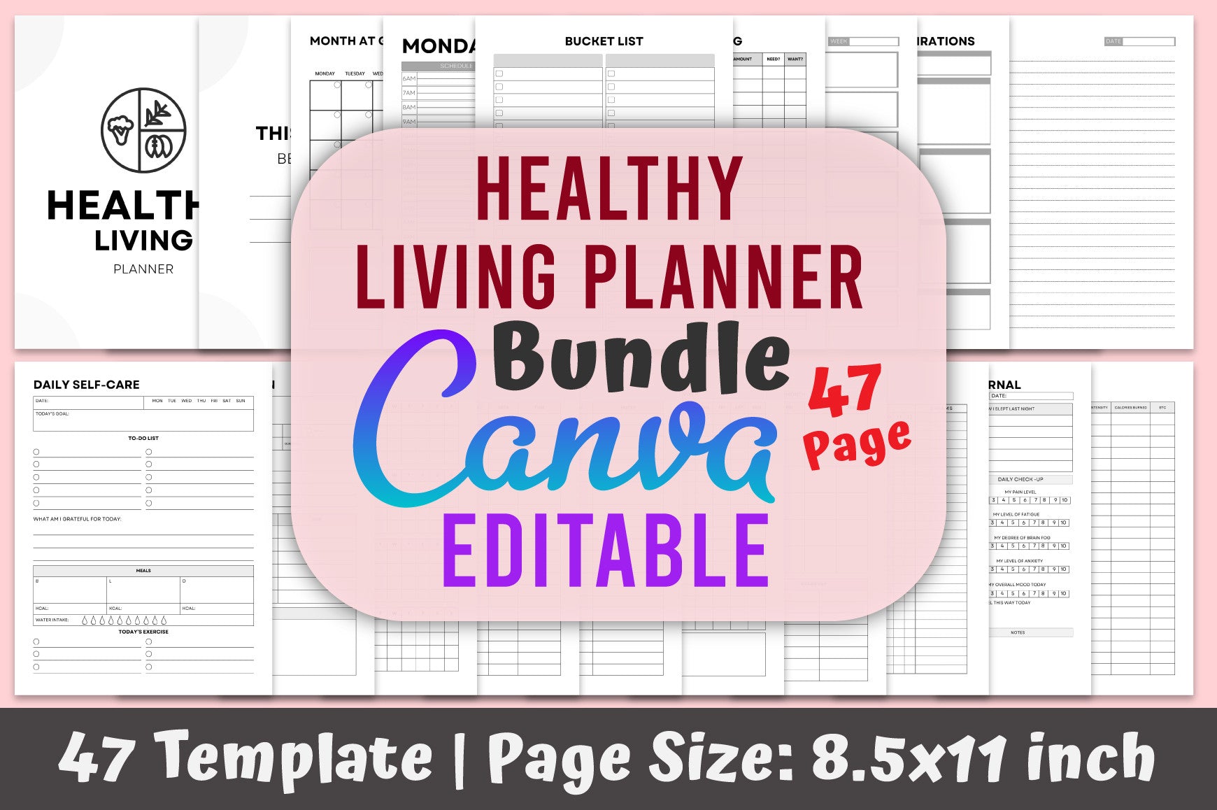 Healthy Living Planner