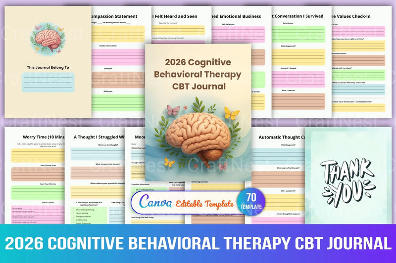 Cognitive Behavioral Therapy (CBT) Techniques and Benefits - CraftNest - Digital Crafting and Art