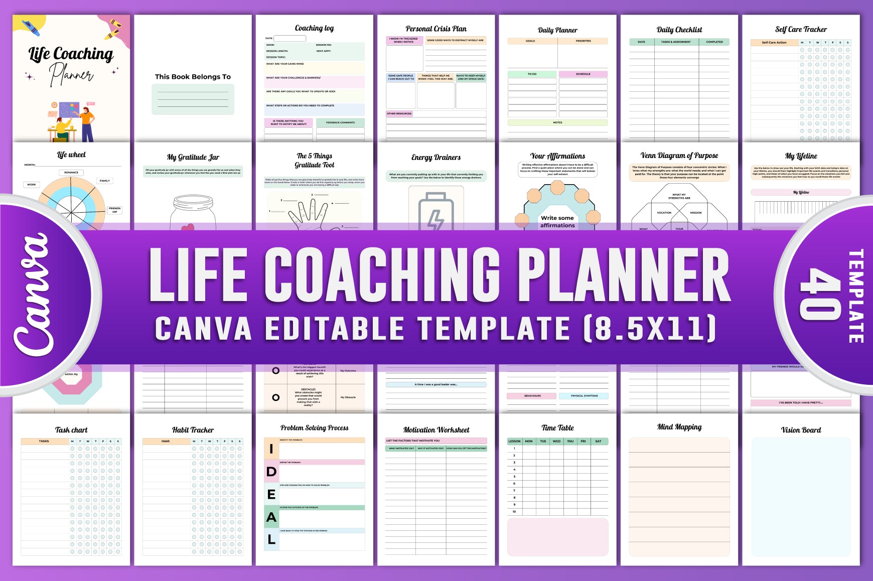 Life Coaching Planner