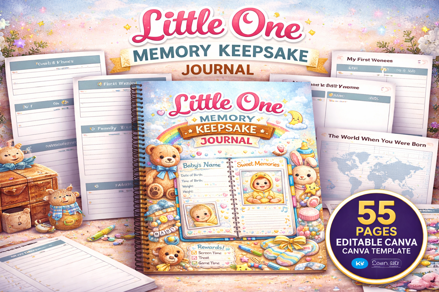 Little One Memory Keepsake Journal