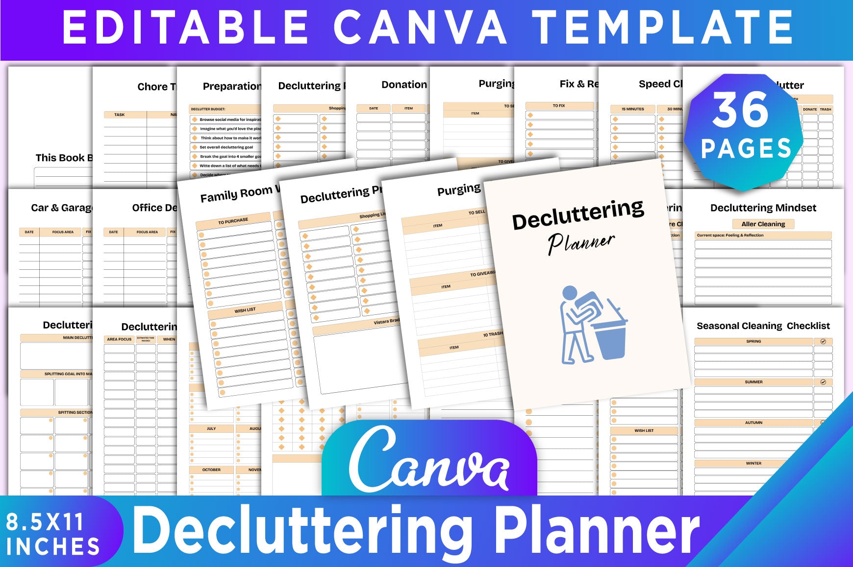 Decluttering Planner Guide