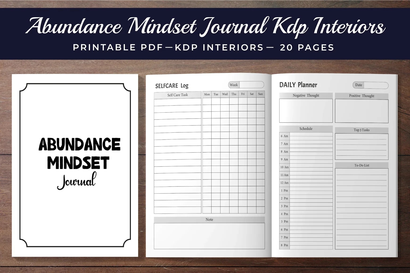 Abundance Mindset Planner - CraftNest - Digital Crafting and Art
