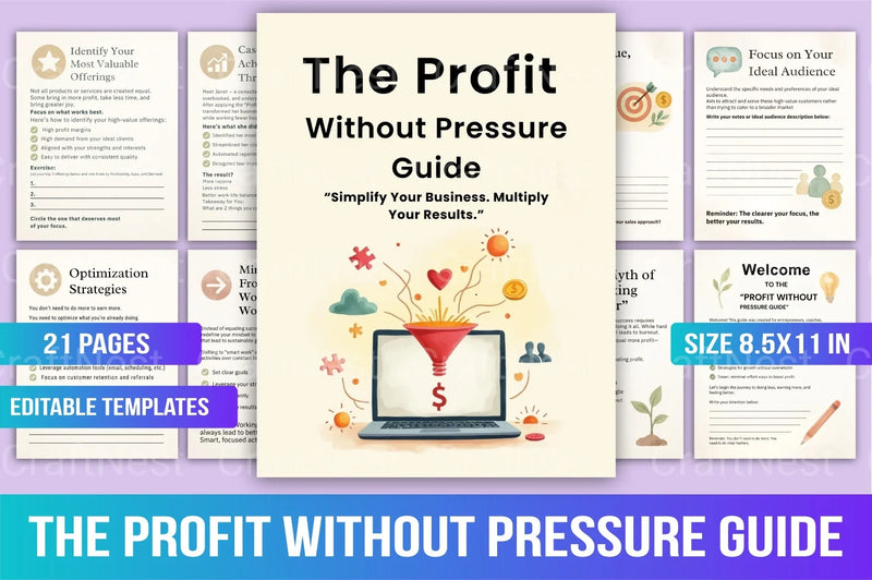 Profit Without Pressure: The Ultimate Guide - CraftNest - Digital Crafting and Art