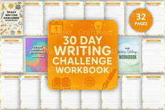 Day Writing Challenge Workbook - CraftNest - Digital Crafting and Art
