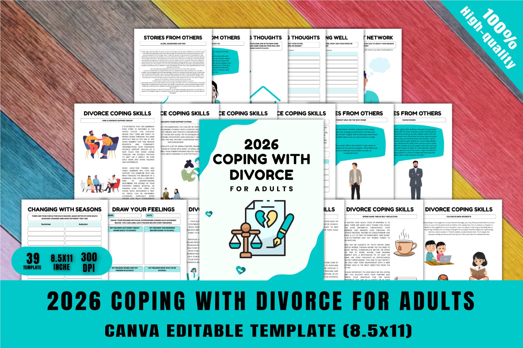 Coping With Divorce: Adult Planner