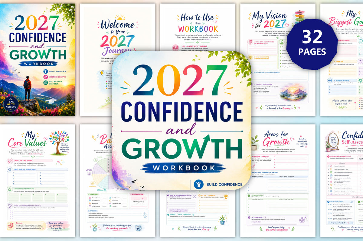 Confidence And Growth Workbook 2027