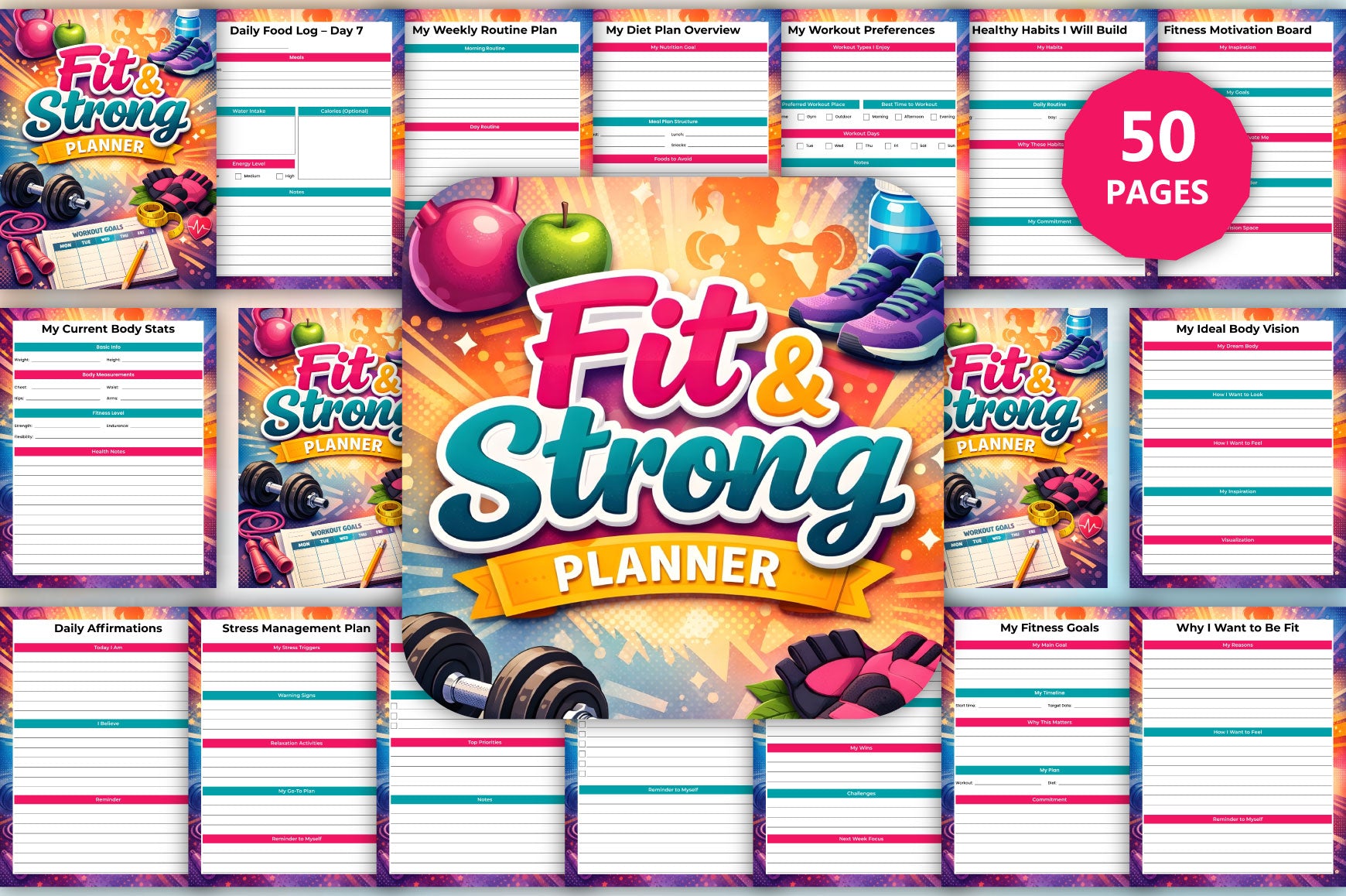 Fit Strong Planner
