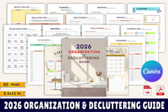 Organization Decluttering Guide - CraftNest - Digital Crafting and Art