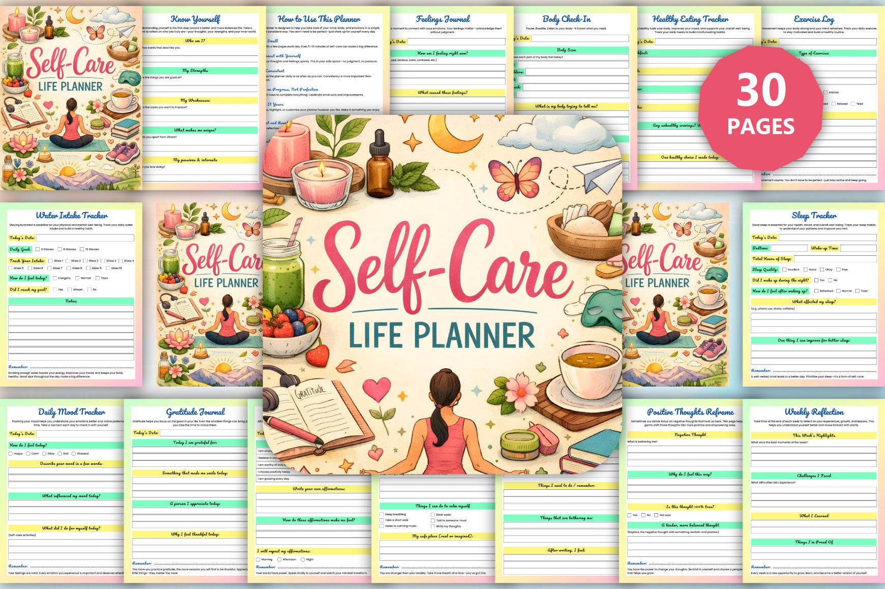 Self Care Life Planner
