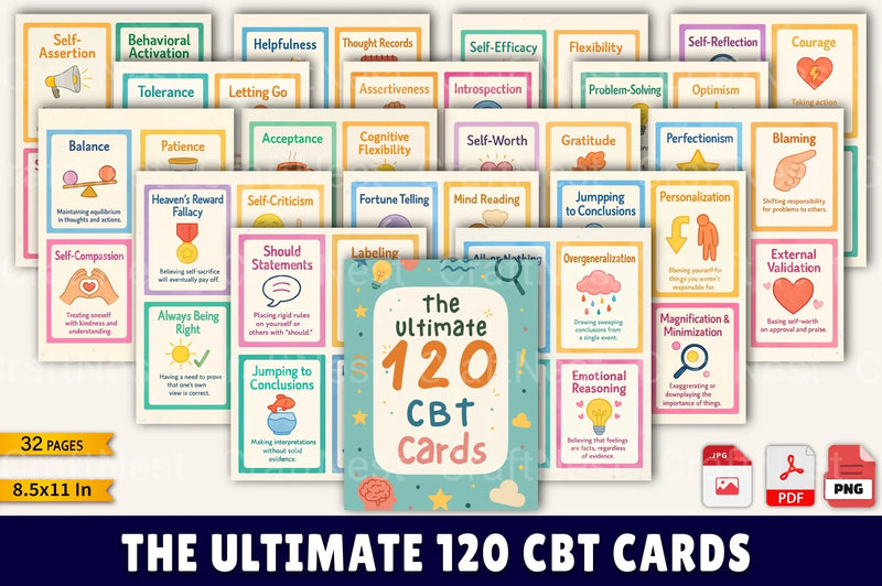 The Ultimate CBT Card Collection - CraftNest - Digital Crafting and Art