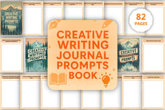 Creative Writing Prompts Book - CraftNest - Digital Crafting and Art