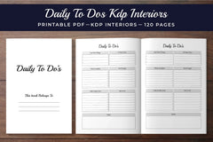 Daily To-Do Planner  Bundle - CraftNest - Digital Crafting and Art