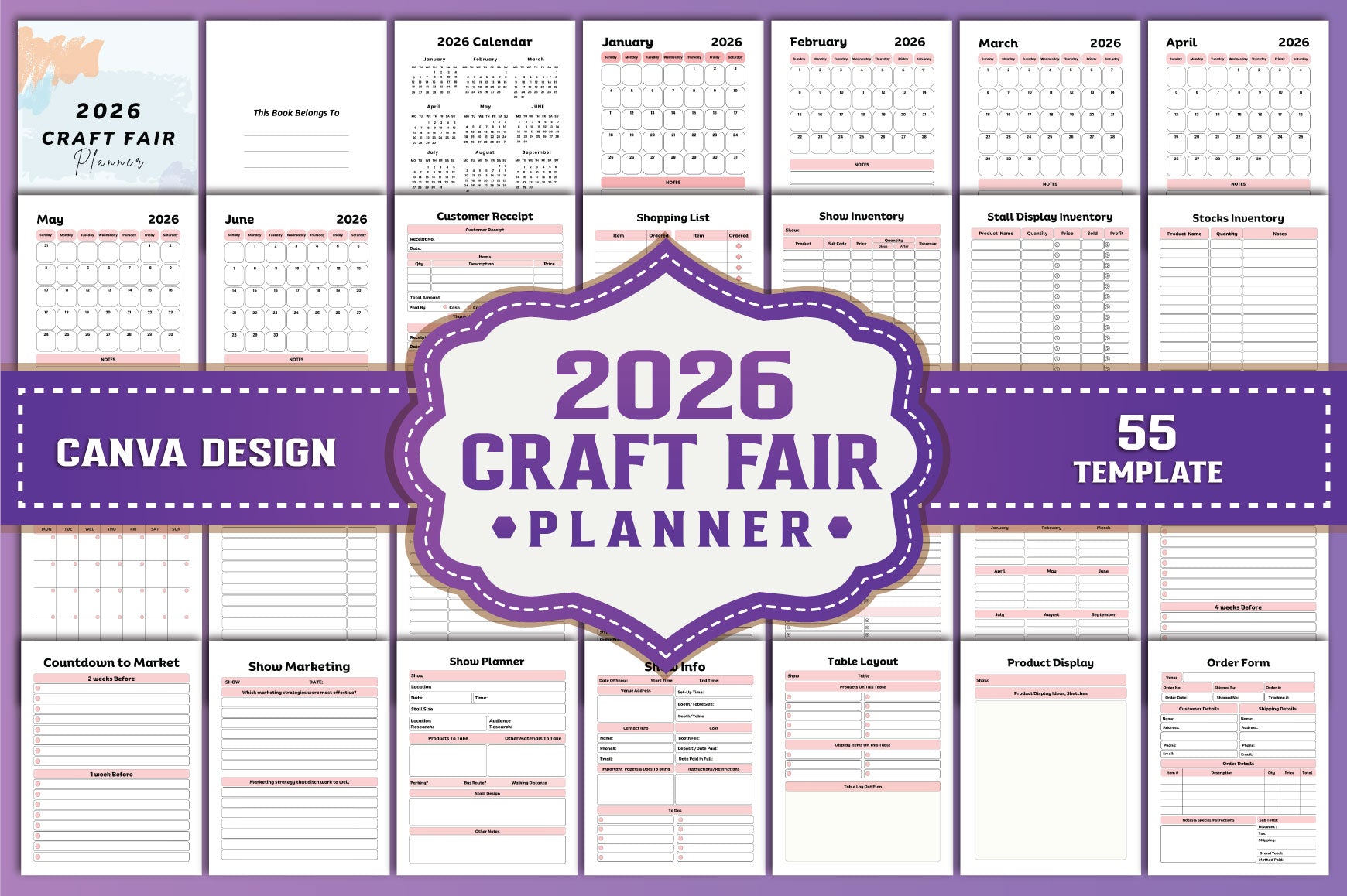 Craft Fair Planner Guide